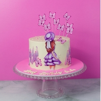 Butterfly Dreams Birthday Cake for Girls 1Kg